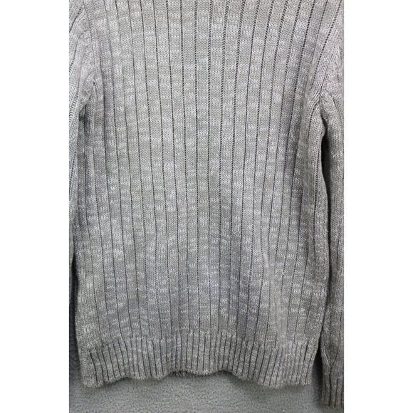 XRAY Jeans Sherpa Collar Men's Cable Knit Sweater-Size Large - Picture 8 of 9